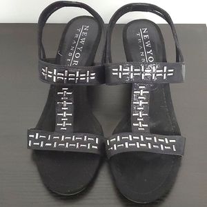 Black sandals